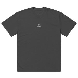 Vratim Oversized Faded T-shirt (Black) Vratim Oversized Faded T-shirt (Black)