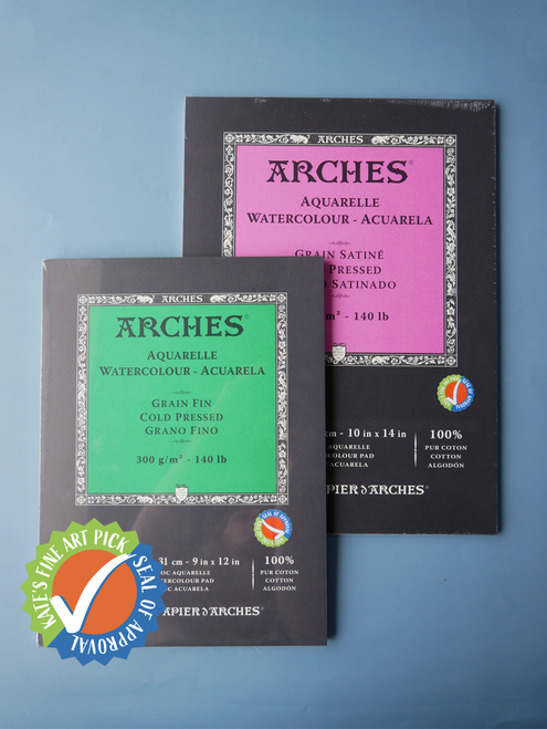 Arches Aquarelle Cold Pressed Watercolor Paper Pad