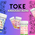 TOKE Knockout Blend Gummies with 250mg of a THCA, THCP, Delta-9, & Delta-8 blend.