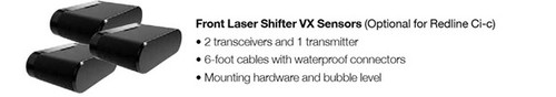 Front Laser Shifter VX Sensors Front Laser Shifter VX Sensors