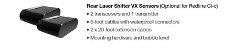 Rear Laser Shifter VX Sensors Rear Laser Shifter VX Sensors