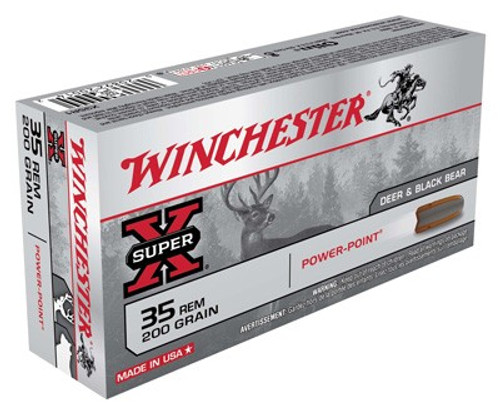 Winchester .35 Remington Super-X Power-Point Pointed Soft Point 200 Grain 20/Box