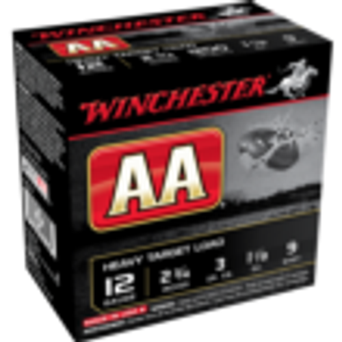 Winchester 12 Gauge AA Target Heavy Target #9 1-1/8 oz 2.75 in 25/Box