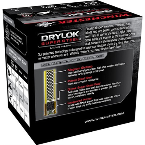 Winchester 20 Gauge Drylok Super Steel Magnum #3 1 oz 3 in 25/Box