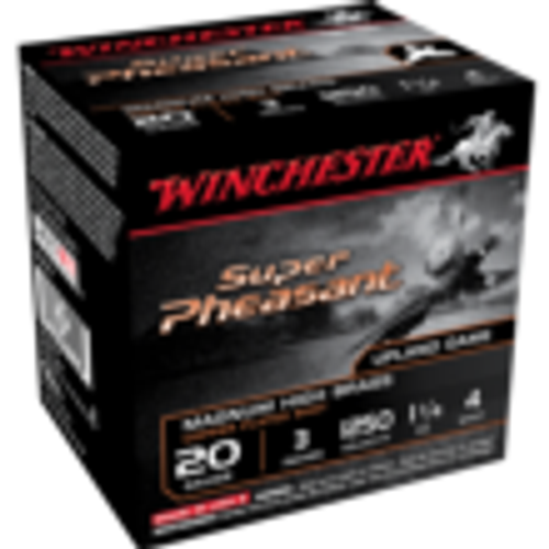 Winchester 20 Gauge Super Pheasant Magnum #4 1-1/4 oz 3 in 25/Box