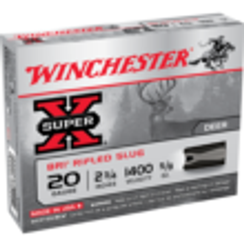 Winchester 20 Gauge Super X BRI Sabot Slug Slug 5/8 oz 2.75 in 5/Box