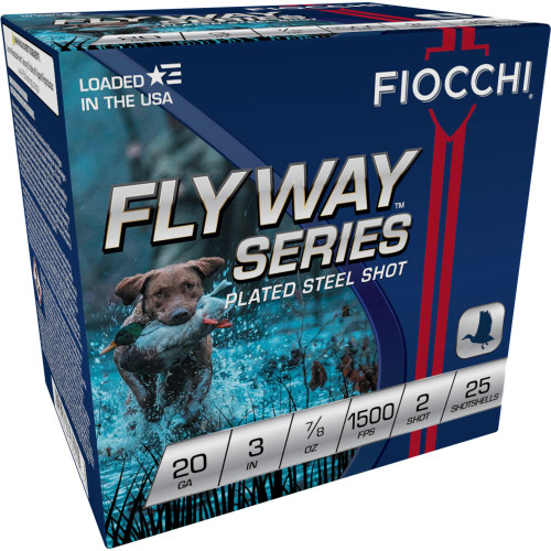 Fiocchi 20 Gauge Flyway #2 7/8 oz 3 in 25/Box [Item 4994]
