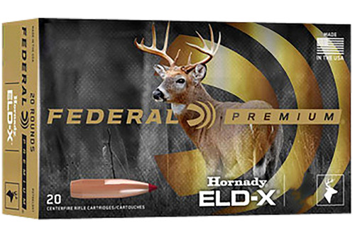 Federal .30-06 Springfield Premium ELD-X Extremely Low Drag-eXpanding 175 Grain 20/Box