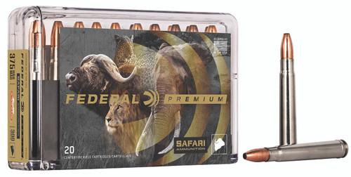 Federal .375 H&H Mag Premium Safari Cape-Shok Swift A Frame 300 Grain 20/Box