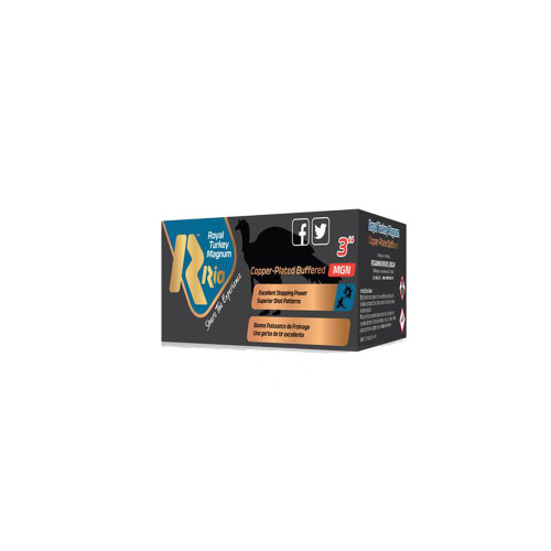 Rio Ammunition 12 Gauge Royal Turkey Buffered Copper MGN 50 #5 1-3/4 oz 3 in 10/Box [Item 5972]