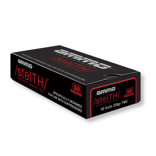 Ammo Inc .45 ACP/Auto stelTH Total Metal Case 230 Grain 50/Box