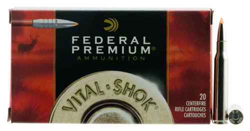 Federal .280 Remington Premium Vital-Shok Trophy Bonded Tip 140 Grain 20/Box
