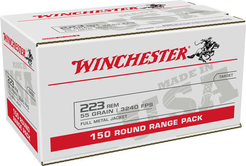 Winchester .223 Remington USA Full Metal Jacket 55 Grain 600/Box [Item 159]