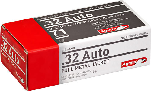 Aguila .32 ACP Target & Range Full Metal Jacket 71 Grain 50/Box