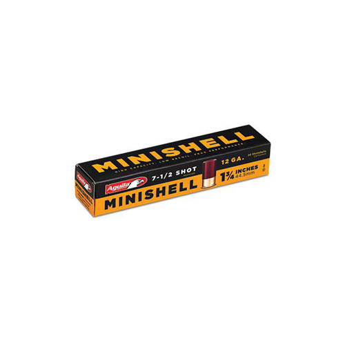 Aguila 12 Gauge Minishell #7.5 5/8 oz 1.75 in 20/Box