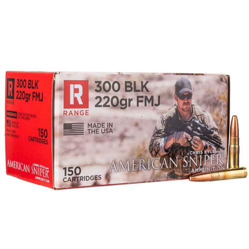 American Sniper .300 AAC Blackout  Full Metal Jacket 220 Grain 150/Box