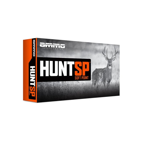 Ammo Inc .22-250 Remington Hunt SP Soft Point 55 Grain 20/Box
