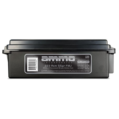 Ammo Inc .223 Remington Signature Full Metal Jacket 55 Grain 200/Box