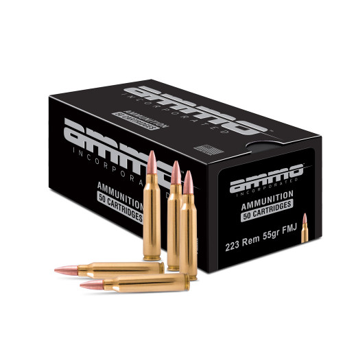 Ammo Inc .223 Remington Signature Full Metal Jacket 55 Grain 50/Box