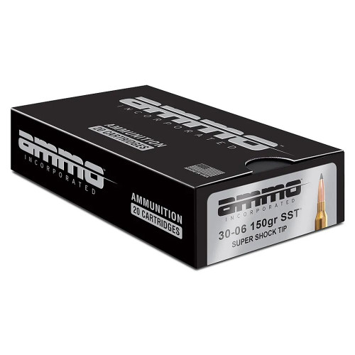 Ammo Inc .30-06 Springfield Signature Super Shock Tip 150 Grain 20/Box