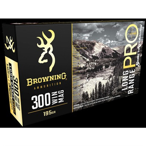 Browning .300 Winchester Mag Long Range Pro Sierra MatchKing Boat Tail 195 Grain 20/Box