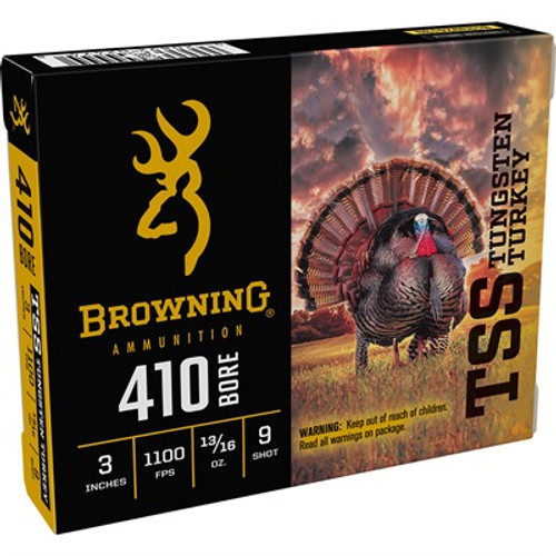 Browning .410 Bore TSS Tungsten Turkey #9 13/16 oz 3 in 5/Box