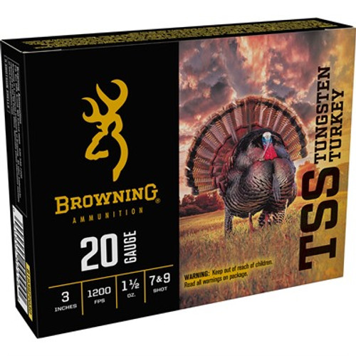 Browning 20 Gauge TSS Tungsten Turkey #7 / 9 1-1/2 oz 3 in 5/Box