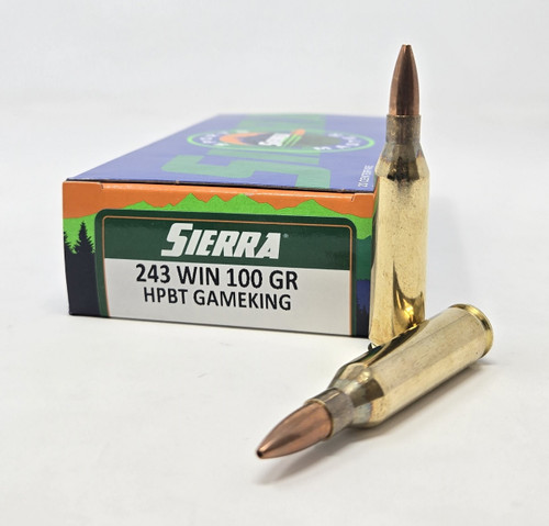 Sierra 156102 Outdoor Master Jacketed Hollow Point Sport Master 100 Grain .243 Winchester