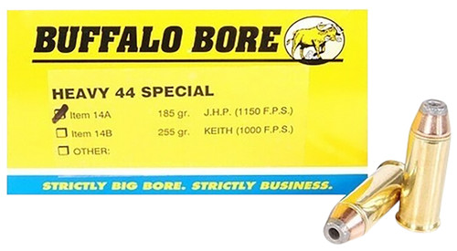 Buffalo Bore .44 S&W Special Heavy Jacketed Hollow Point 180 Grain 20/Box
