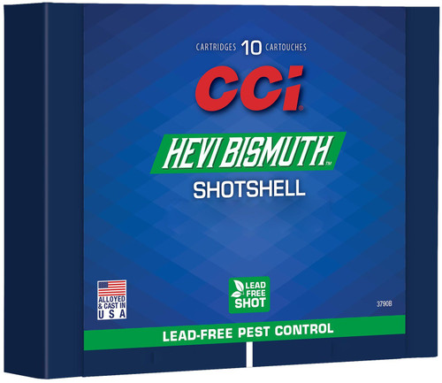 CCI .38 Special Pest Control HEVI-Bismuth #8 Shot 80 Grain 10/Box