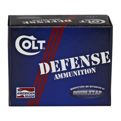 DoubleTap 9mm Luger / Parabellum Colt Defense Jacketed Hollow Point 124 Grain 20/Box