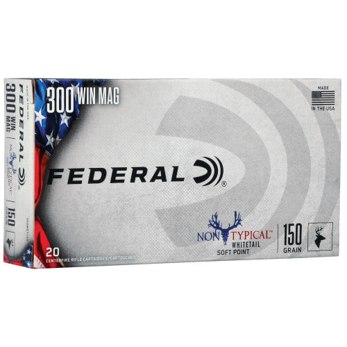 Federal .300 Winchester Mag Non-Typical Soft Point 150 Grain 20/Box