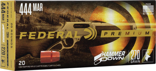 Federal .444 Marlin Premium HammerDown Bonded Hollow Point 270 Grain 20/Box