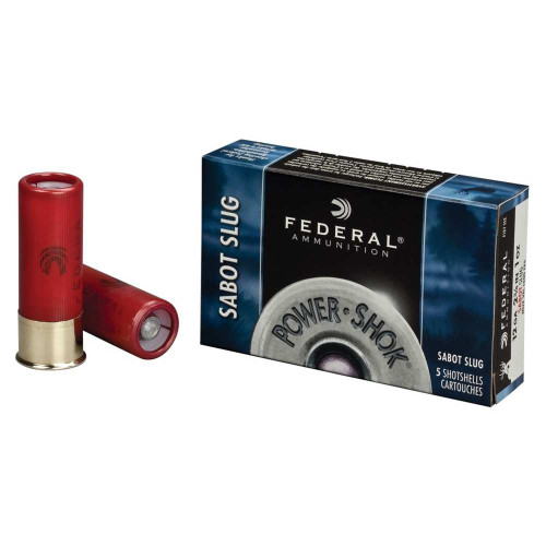 Federal 12 Gauge Power-Shok Magnum Buckshot 15 Pellets 00 Buck 1-7/8 oz 3 in 5/Box