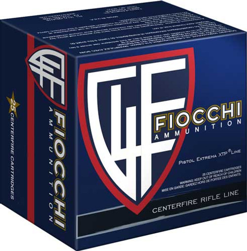 Fiocchi .380 ACP/Auto Hyperformance Hornady XTP Hollow Point 90 Grain 25/Box Fiocchi .380 ACP/Auto Hyperformance Hornady XTP Hollow Point 90 Grain 25/Box