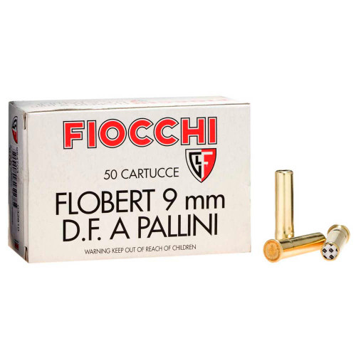 Fiocchi 9mm Flobert Specialty Shotshell 6 Grain 50/Box