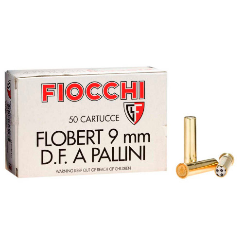 Fiocchi 9mm Flobert Specialty Shotshell 7.56 Grain 50/Box