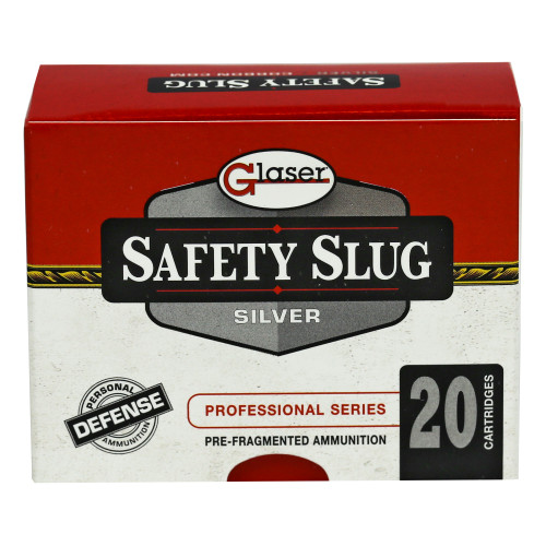 Glaser .380 ACP/Auto Silver Pre-Fragmented 70 Grain 20/Box Glaser .380 ACP/Auto Silver Pre-Fragmented 70 Grain 20/Box