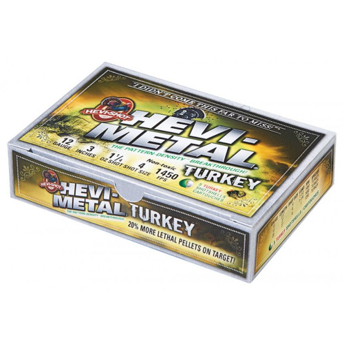 HEVI-Shot 12 Gauge HEVI-Metal Turkey #4 / 5 1-1/4 oz 3 in 5/Box
