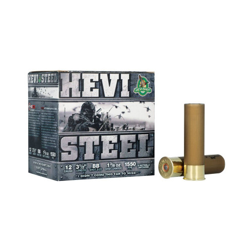 HEVI-Shot 12 Gauge HEVI-Steel BB 1-3/8 oz 3.5 in 25/Box