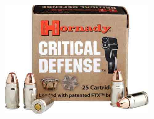 Hornady .40 S&W Critical Defense Hornady Flex Tip eXpanding 165 Grain 20/Box
