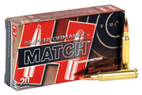 Hornady 5.56x45mm NATO Superformance Match Boat Tail Hollow Point 75 Grain 20/Box