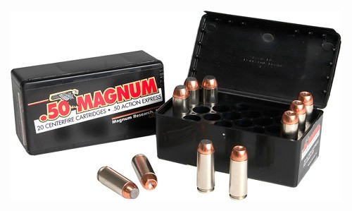 Magnum Research .50 AE Blount Jacketed Hollow Point 300 Grain 20/Box