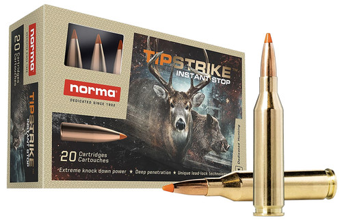 Norma .243 Winchester Dedicated Hunting Tipstrike Polymer Tip 76 Grain 20/Box