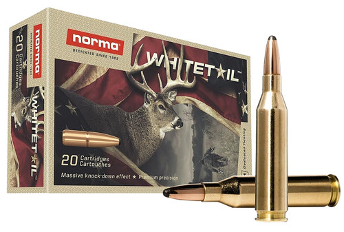 Norma .243 Winchester Dedicated Hunting Whitetail Pointed Soft Point 100 Grain 20/Box