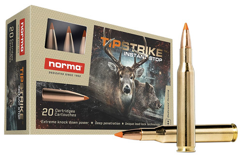 Norma .270 Winchester Dedicated Hunting Tipstrike Polymer Tip 140 Grain 20/Box