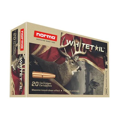 Norma .270 Winchester WHITETAIL Pointed Soft Point 130 Grain 20/Box
