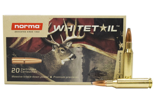 Norma 6.5mm Creedmoor  Pointed Soft Point 140 Grain 20/Box