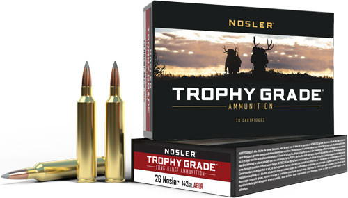 Nosler .26 Nosler Trophy Grade Nosler Spitzer AccuBond Long Range 142 Grain 20/Box