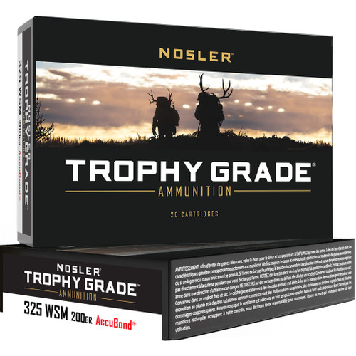 Nosler .300 RUM Trophy Grade AccuBond Spitzer 200 Grain 20/Box